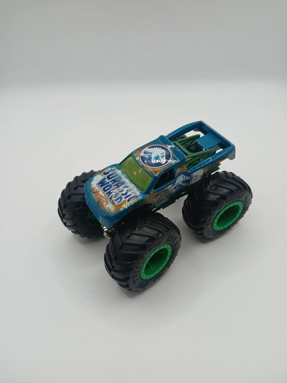 2021 JURASSIC WORLD VELOCIRAPTOR BLUE Hot Wheels Monster Truck